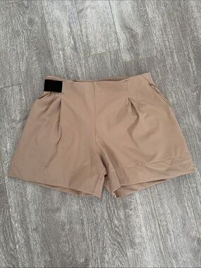 Aday Turn It Up Shorts - Tan - Size M
